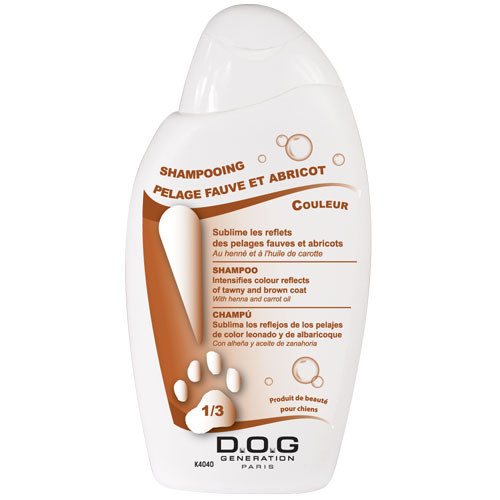 Dog Génération® für braun- bis aprikosenfarbenes Fell 250ml
